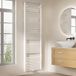 EMKE Badkamerradiator 180 x 60 cm wit 860W