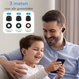 Sony Vervangende In-Ear Oordopjes voor WF-1000XM5 – 3 Paar Tips (S, M, L, Zwart) - Traagschuim