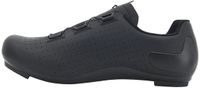 FLR Fermeture de chaussures avec bouton rotatif cuir F-3 Unisexe Noir Taille 39