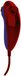 TTX Tech Wired Nunchuk Wii Controller (Red)