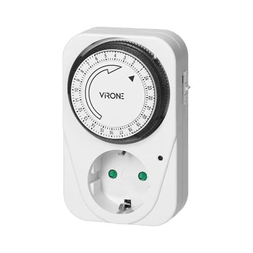 Virone MT-1 (GS) Mechanische Timer, Stopcontact 3500w, 15 Min Intervaltimer