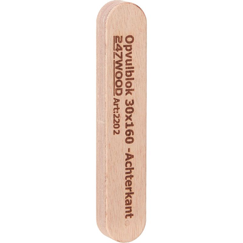 247WOOD opvulblok 30x160