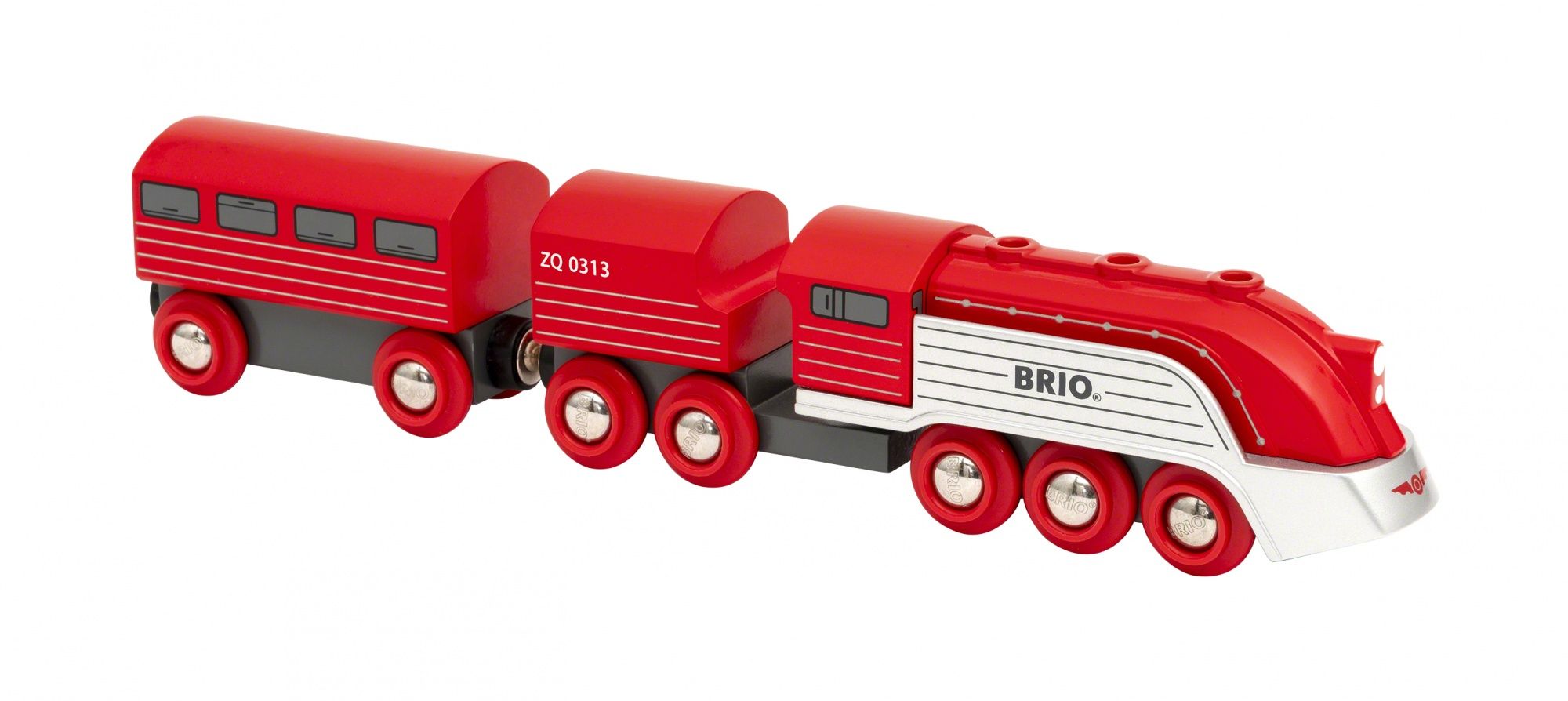 BRIO 33557 - Speelgoedtrein - Rood - 3+ jaar