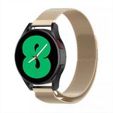 By Qubix Qubix Milanese bandje Vintage goud voor Huawei Watch GT 6 / GT 7 / GT 6 pro / GT 7 pro - 46mm