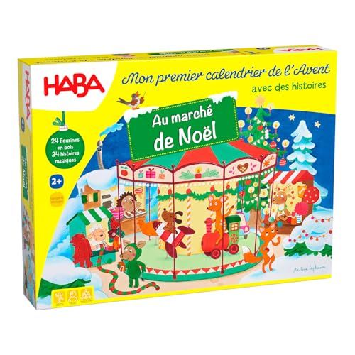 Haba Adventskalender - Op de Kerstmarkt - Educatief Spel