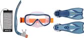 Beuchat Oceo Pmt Snorkelset Bleu EU 24-26