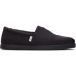 TOMS Heren Alp FWD Loafer Flat, Zwart Gerecycled Katoenen Canvas, 42.5 EU