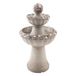 VEVOR Fontaine de Jardin Extérieure, Hauteur 93 cm, Cascade Moderne à 2 Niveaux, Fontaine en Fibre de Verre et Résine, avec Pompe à Eau, pour Jardins, Terrasses, Arrière-cour, Décoration d'Intérieur