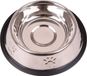 Nobleza Alimentation Chien et Chat - Bol d'eau Chien et Chat - Inox - Antidérapant - 710 ml - Ø 22,5 cm - Argent