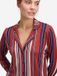 Goldenbay Pyjama Helenium Vrouwen Lange mouw Gestreept Bordo 95% Lenzing™ EcoVero™-Viscose, 5% Elastan