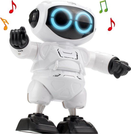 Silverlit Robo Beats - Dansende Robot - met muziek - Wit