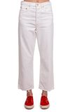 LEVI'S ® Jeans 'Ribcage Straight Ankle Jeans' white denim