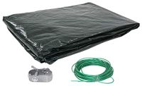 Steinbach Winterdekzeil voor ovalen bassin 550 x 360 cm, oversized 130 cm, 036340