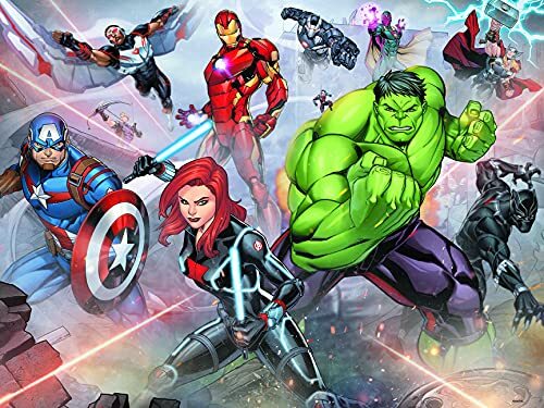 Prime3D Marvel Avengers Collage puzzel, 500 stukjes, meerkleurig