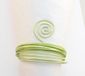 Vaessen Creative Aluminium Draad - Embossed round - 2mm - 30m - Mintgroen