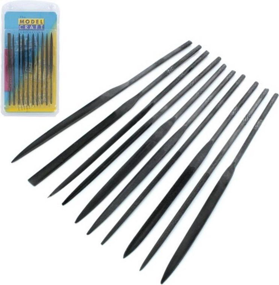 MODELCRAFT Needle Files - 10x - PFL6001