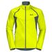Jack Wolfskin Tandem Softshell Fietsjack Geel Knipperend S Heren