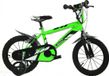 Dino Vélo enfant R88 Garçon 16 Pouces Vert