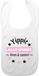 Bellatio Decorations Baby slabbetje - roze - oom/tante - kraam cadeau - slab/morsdoek - zwangerschap