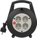Brennenstuhl Vario Line kabelbox - 4-voudig - 5m kabel - Zwart/Grijs