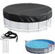 Couverture de piscine étanche pour baignoires rondes