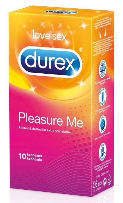 Durex Pleasure Me Condooms - 10 stuks