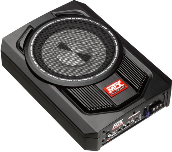 MTX Audio MTX RTU8P Underseat Subwoofer met versterker - 150W