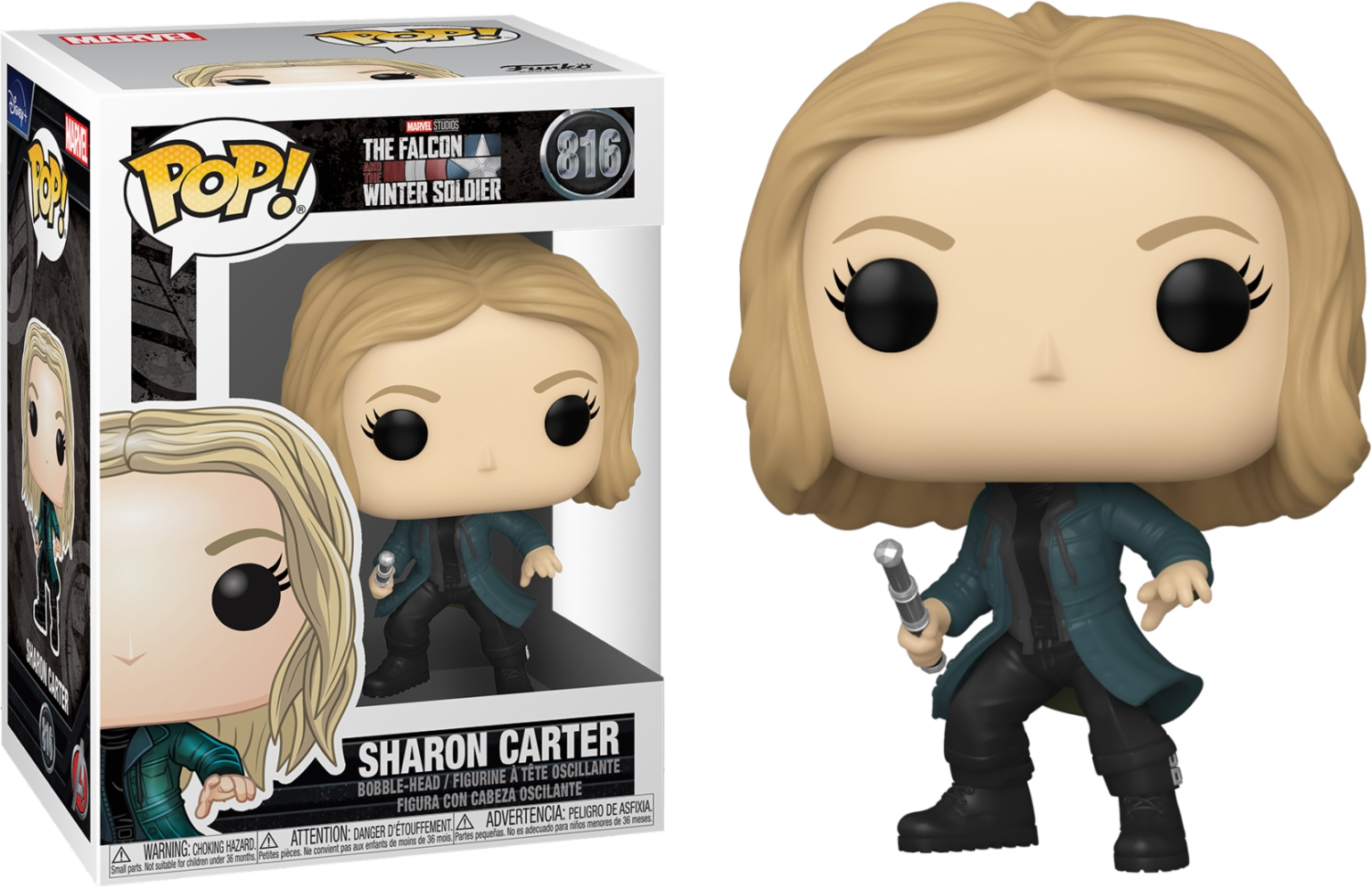 Funko The Falcon and the Winter Soldier Pop Vinyl: Sharon Carter