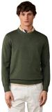 Hackett London Trui 'Ess' olijfgroen