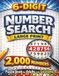 6 Digit Number Search: Large Print Puzzle Book for Adults and Seniors with 2000 Hidden Numbers to Find and Solutions Included