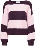 Only Trui Onlaya L/s Boatneck Noos Knt 15259682 Mauve Wine/pink Lady Dames Maat - S