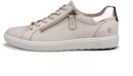 Ecco Soft 7 Dames Schoenen Pure Cashmere/Pure Cashmere Foil Leer Maat 37
