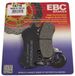 Ebc Fa716 Plaquettes de frein organiques Noir