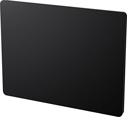 KLAAS/CARRERA Cayenne warmtestraler van glas, zwart, LCD, 1000 W