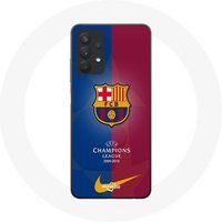 Maniacase Etui voor Samsung Galaxy A32 5G barcelona fc real madrid champions league