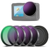 NEEWER ND-filterset compatibel met DJI Osmo Action 5 Pro/4/3 (4-pack)