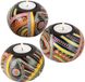 Bougeoirs peints à la main Aicha - Lot de 3 pièces