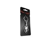 RVS sleutelhanger - 'Wolf' (Zilver)