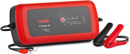 TELWIN - T-CHARGE 20 12V/24V Acculader en Druppellader