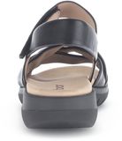 Gabor - Dames - Platte Sandalen - Leer - Wit - Maat 37
