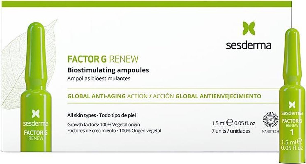 Sesderma Factor G Renew Ampollas Bioestimulantes 7 X 2 Ml