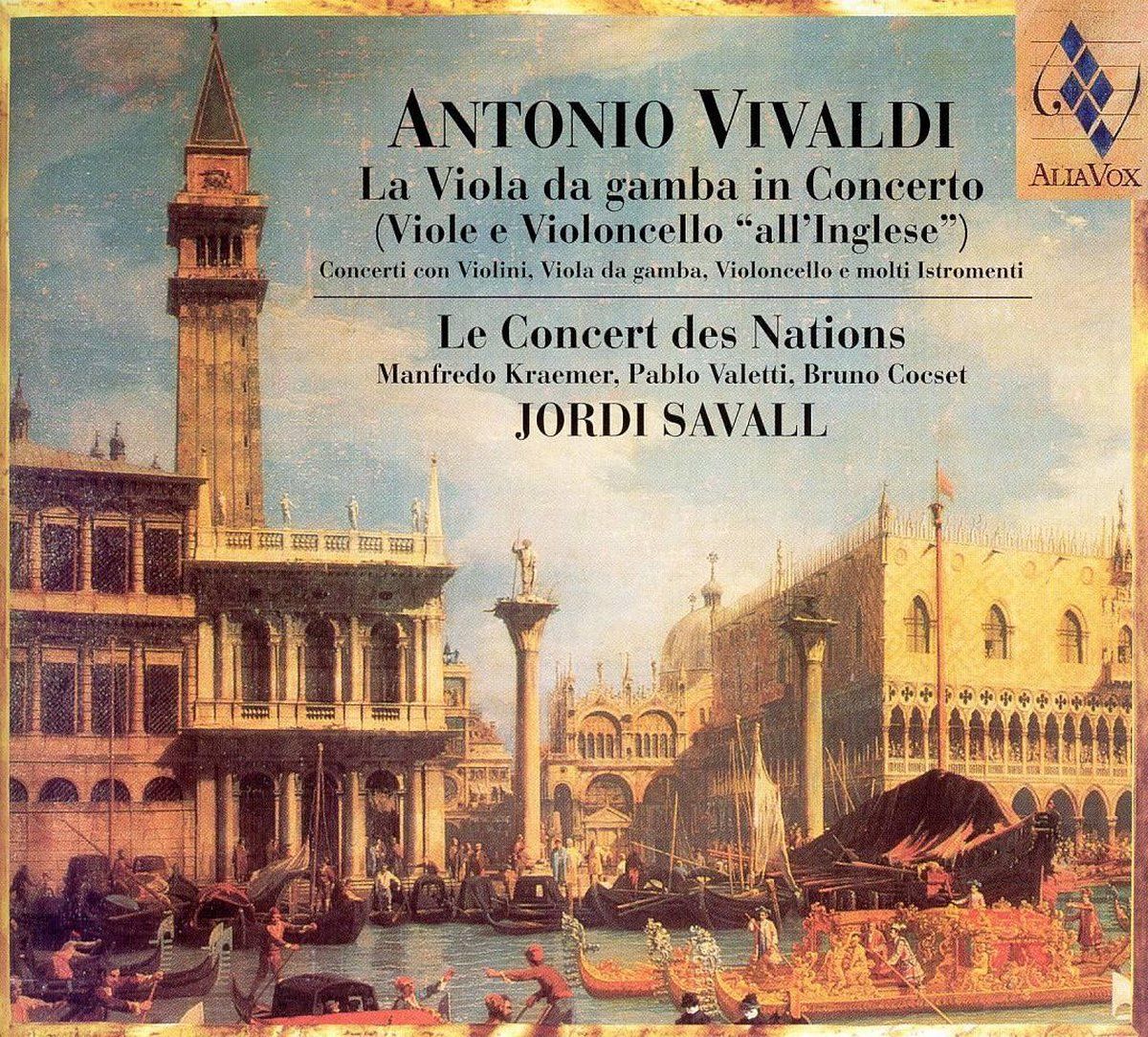 PIAS Nederland Le Concert Des Nations - La Viole De Gambe In Concerto