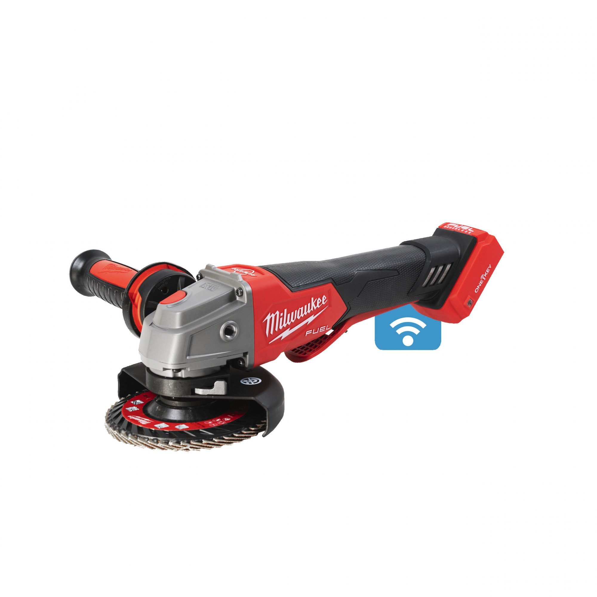 Milwaukee M18 ONEFSAG125XPDB-0X 18V Li-ion accu Haakse slijper body in HD box - 125mm - koolborstelloos