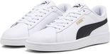 Puma Smash 3.0 L Lage Sneakers Mannen Leer Rubber 44.5 Puma White-Puma Black-Puma Gold