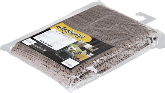 No Label Tafelkleed Rechthoekig - 130x160 cm - Taupe - Weerbestendig - Polyester