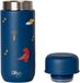 Citron thermal baby flask blue dino