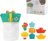 CPA Toys Badspeelgoed Opbergzak met Zuignappen - Inclusief Speeltjes - Tachan - Met Gaas