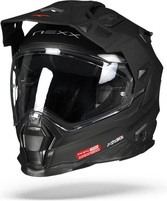 Nexx X.WED2 PLAIN MAT ZWART ADVENTUREHELM XS - 5600427068543
