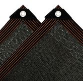 Voile d'ombrage 3 x 3 mètres 90% protection solaire jardin