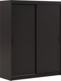 Margaret Hadas24 Kledingkast Iga 180 cm inclusief 2 schuifdeuren (zwart)